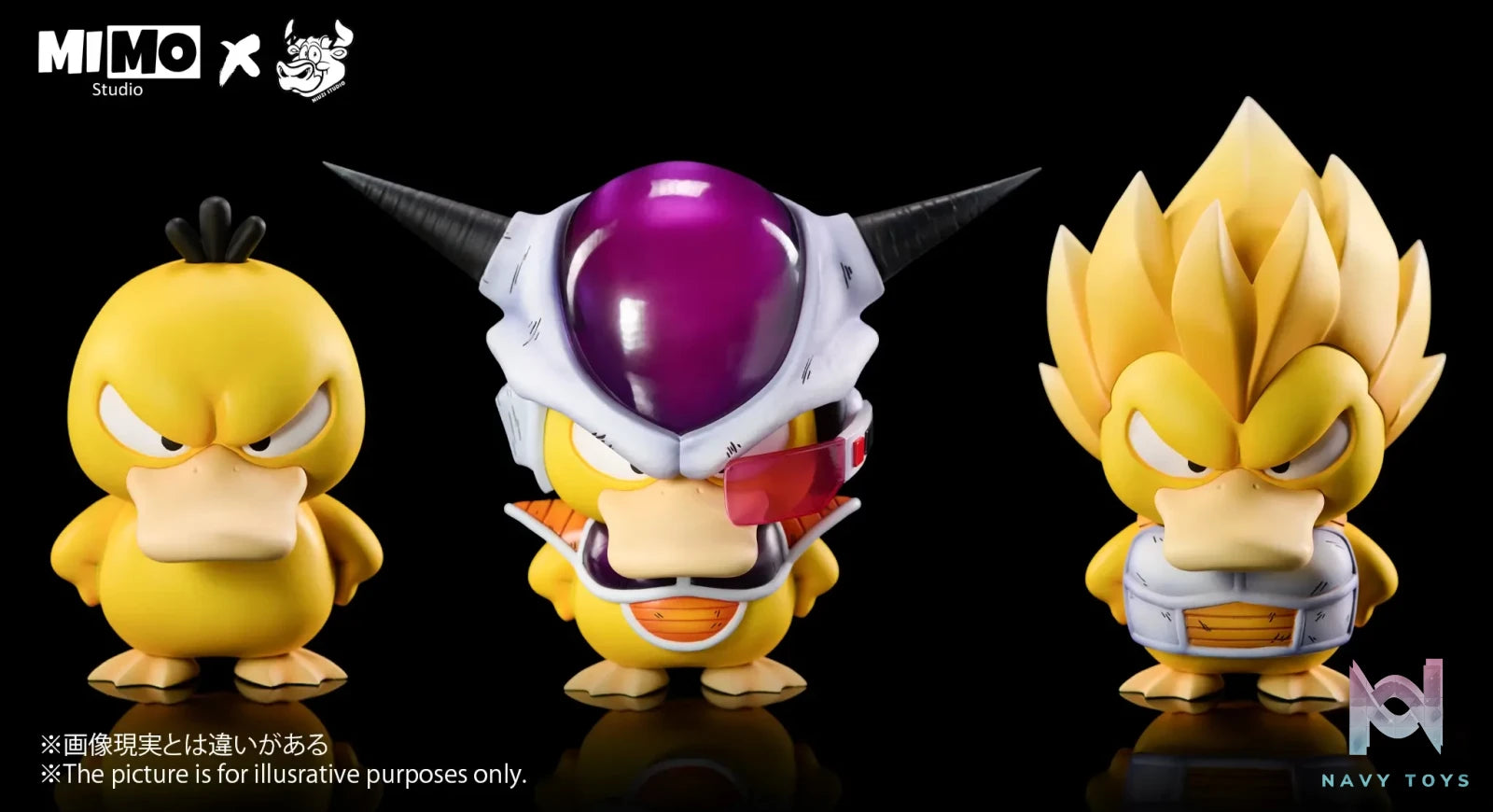Mimo Studio & NIUZI Studio – Pokémon Vegeta Psyduck