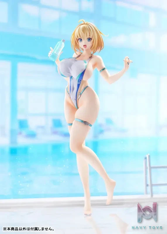 AmiAmi X AMAKUNI – BUNNY SUIT PLANNING Sophia F. Shirring High-cut Swimsuit ver. Regular Edition 1/6 Figure (Licensed)