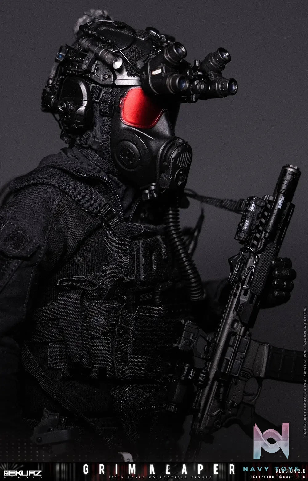 EKUAZ STUDIO – 1/6 GRIM REAPER 2.0 Elite guard EKS015 EKS015S (Licensed)