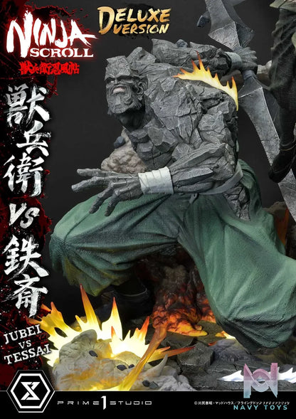 Prime 1 Studio – Ultimate Premium Masterline Ninja Scroll Jube versus Tessai UPMNS-01 UPMNS-01DX UPMNS-01DXS (Licensed)