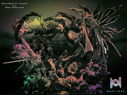 LX Studio – One Piece Blackbeard vs Boa Hancock