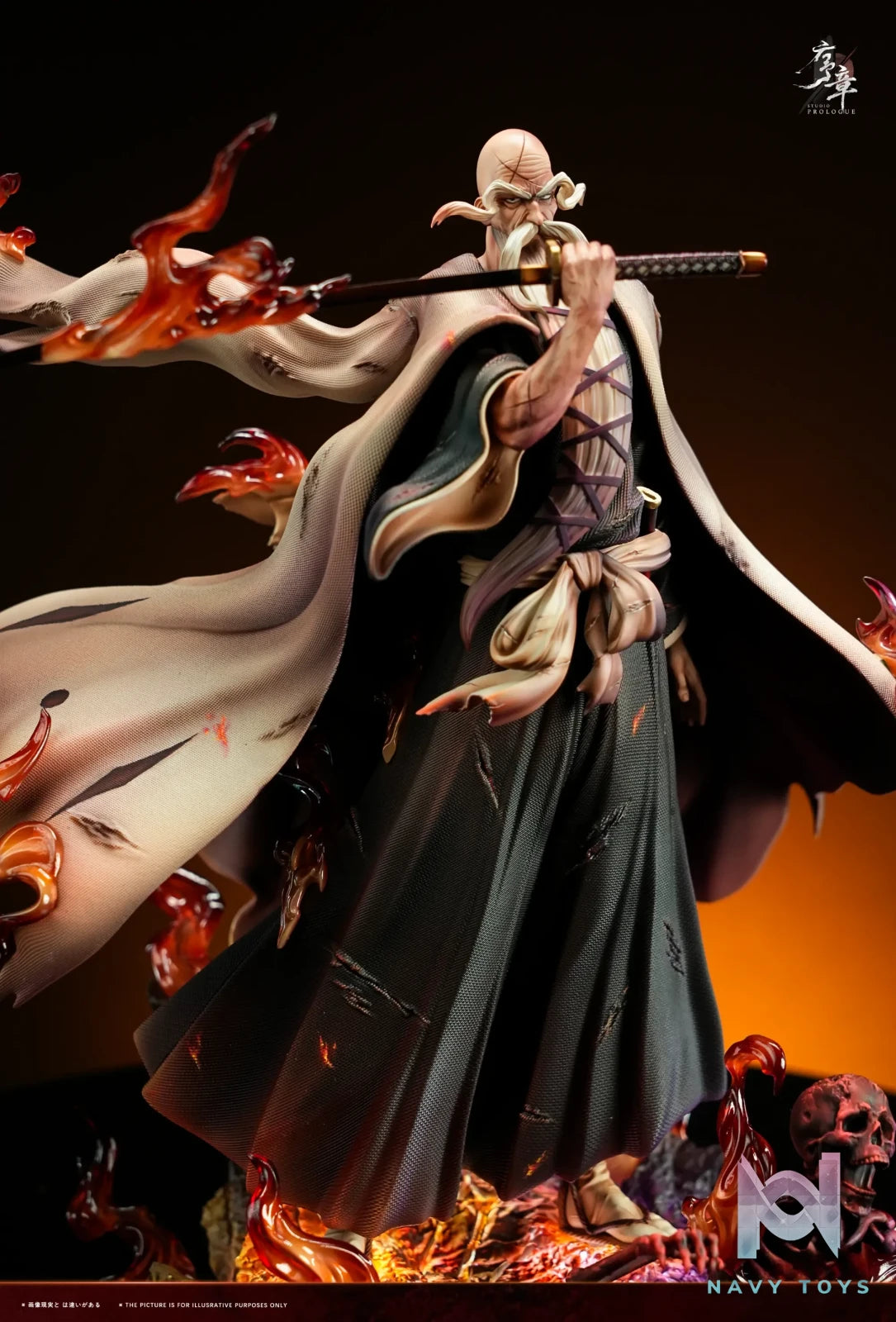 Prologue Studio – Captain Series 001 – Genryūsai Shigekuni Yamamoto Bleach