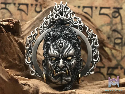 Shou Jiang Studio – Custom Original Design Fudo Myoo Men’s Pendant Original