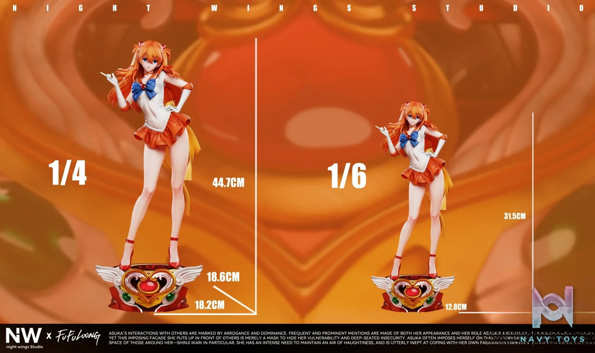 Night Wing Studio – Asuka Cosplay Sailor Moon Aino Minako Neon Genesis Evangelion