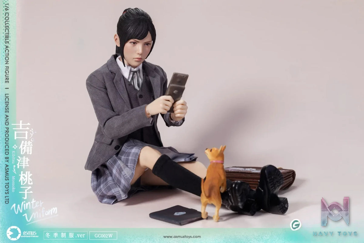 ASMUS TOYS – KIBITSU MOMOKO Winter Uniform Ver. 1/6 Collectible Action Figure GC002W (Licensed)