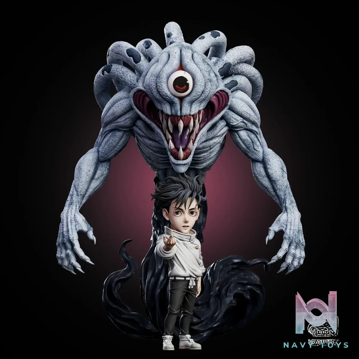 YZ Studio - Jujutsu Kaisen Jujutsu Series 7 Yuta Okkotsu & Rika Orimoto resin statue Navy Toys anime figure