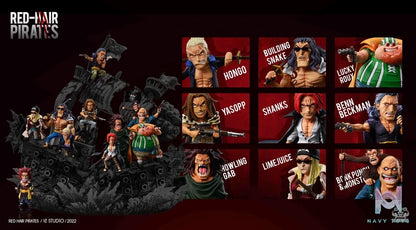YZ Studio - Team Shanks - One Piece resin statue yz studio anime figure