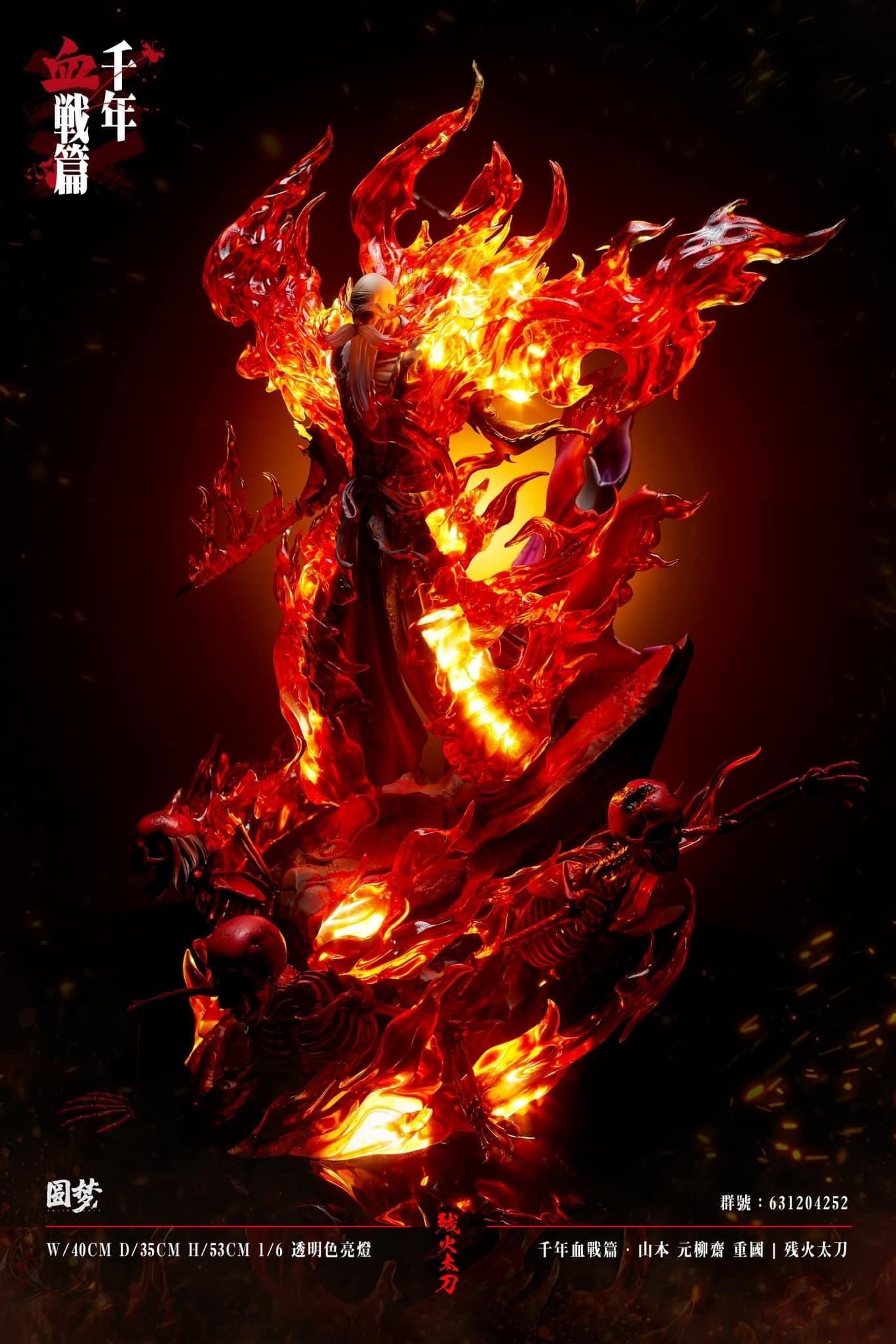 Yamamoto - Bleach - YuanMeng Studio resin statue yuanmeng anime figure