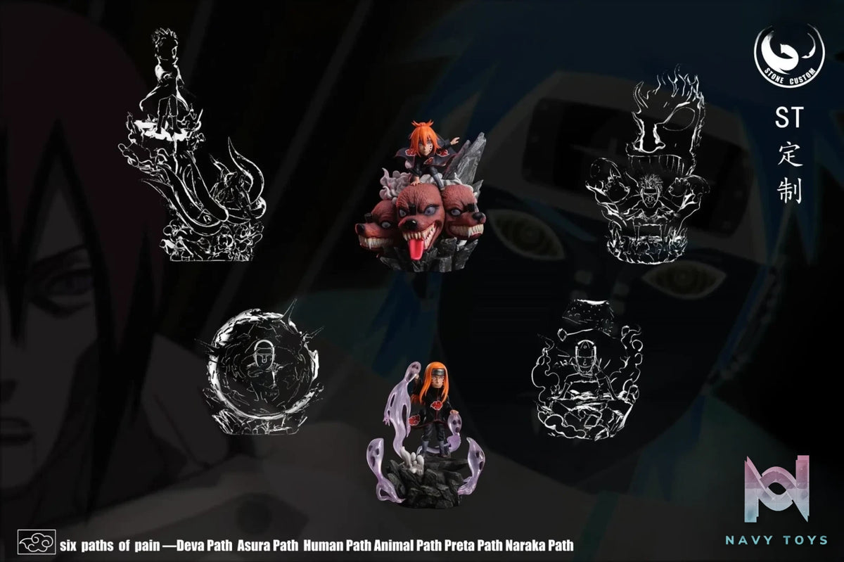 Stone Custom Studio – Naruto Six Paths of Pain Human Path and Animal Path