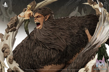 Zeke Jaeger & Beast Titan - Attack On Titan - Freedom Studio resin statue freedom studio anime figure