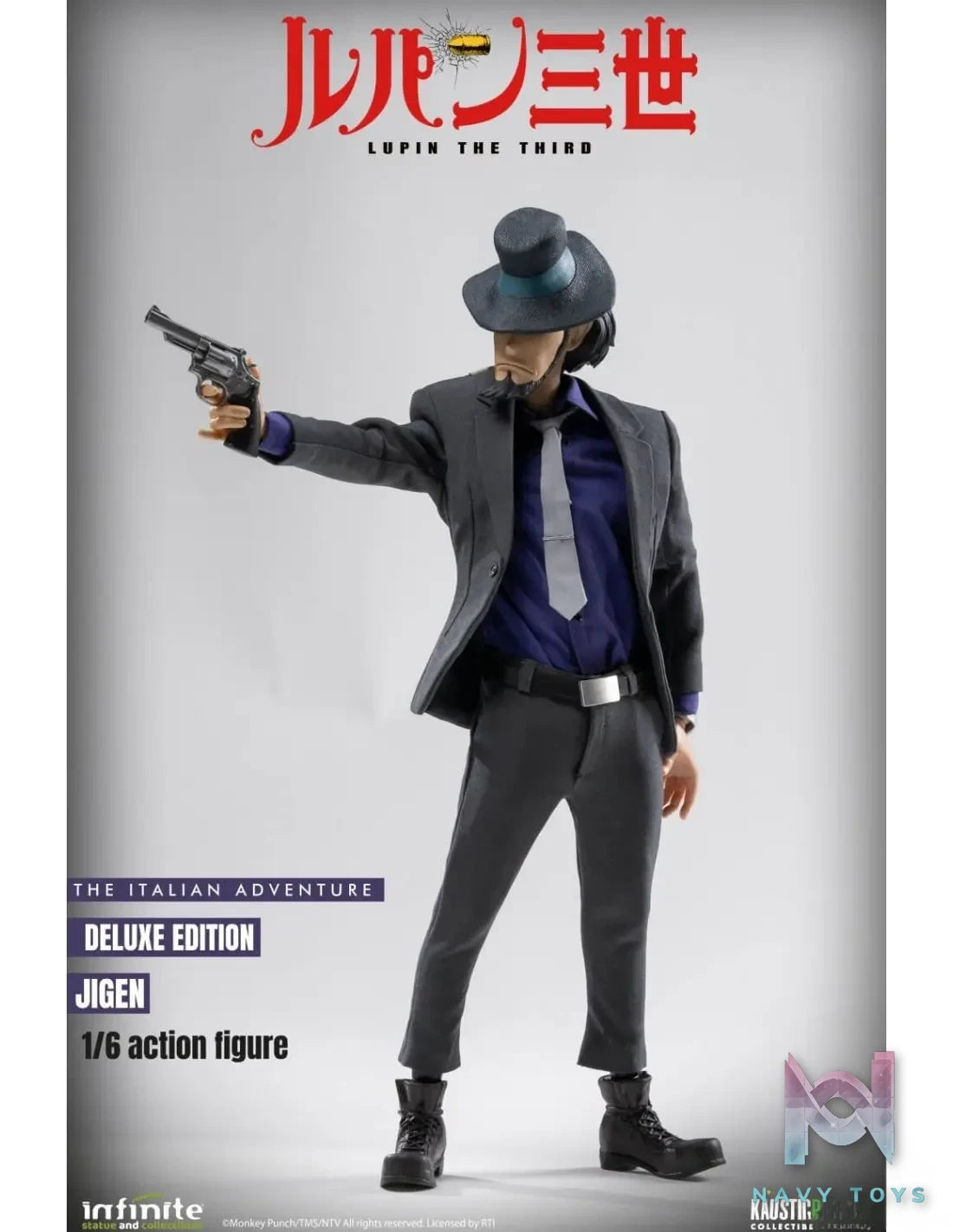 Infinite Statue – Lupin The 3rd The Italian Adventure 1/6 Action Figure Daisuke Jigen (Licensed)