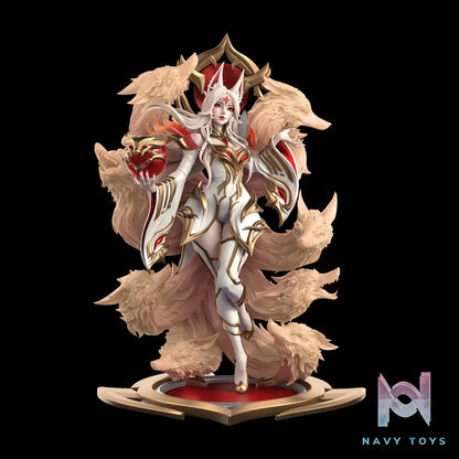 RIOT – League of Legends Hall of Legends 2024 Immortalized Legend Ahri 1/6 Statue (Licensed)