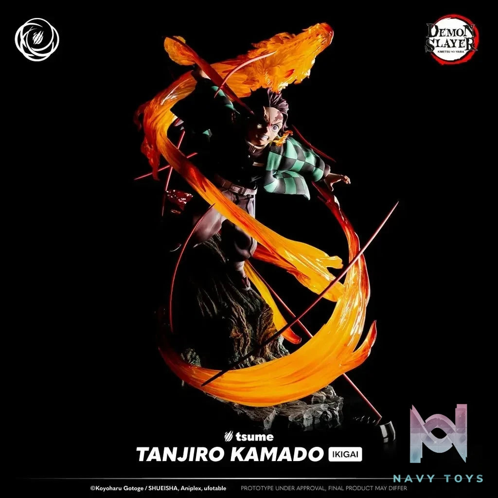 TSUME Studio - Demon Slayer Tanjiro Kamado (Licensed) resin statue Navy Toys anime figure