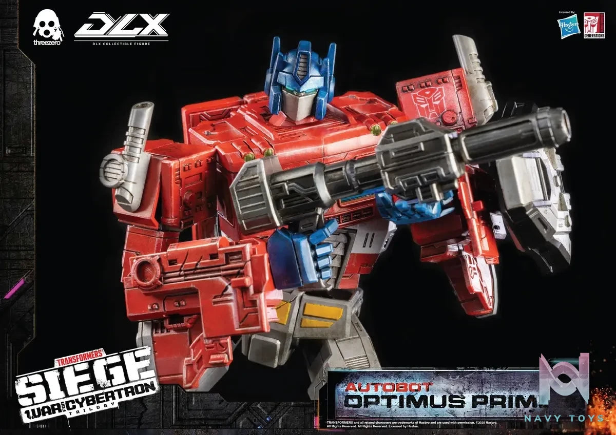 Threezero – Transformers: War for Cybertron 10-inch DLX Optimus Prime (Licensed)
