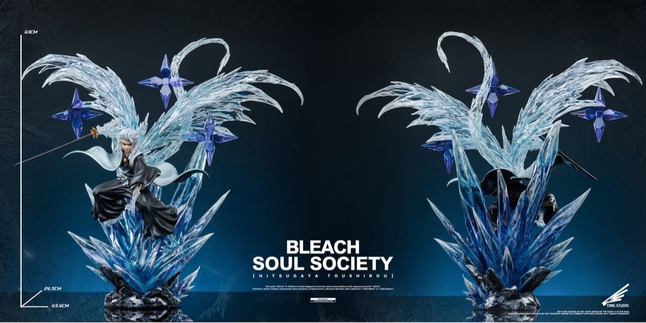 Hitsugaya Toshiro - Bleach - Time Studio resin statue Time Studio anime figure