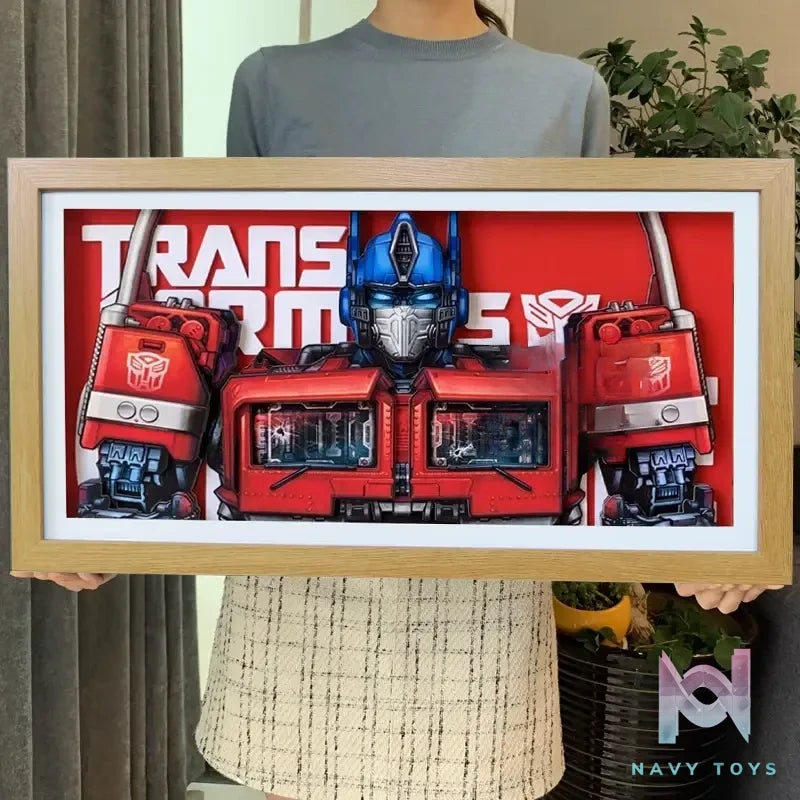 KALA HOME Studio – Optimus Prime 3D Decorative Painting Transformers