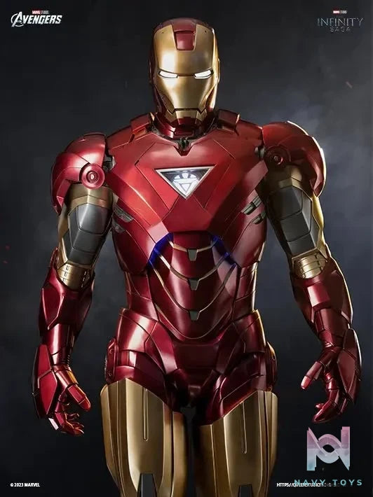 QUEEN Studio - Marvel Iron Man Mark VI 1/1 Statue (Licensed) resin statue Navy Toys anime figure