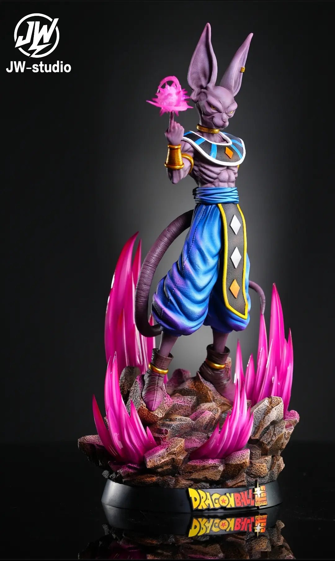 JW Studio - Dragon Ball Series Beerus resin statue Navy Toys anime figure