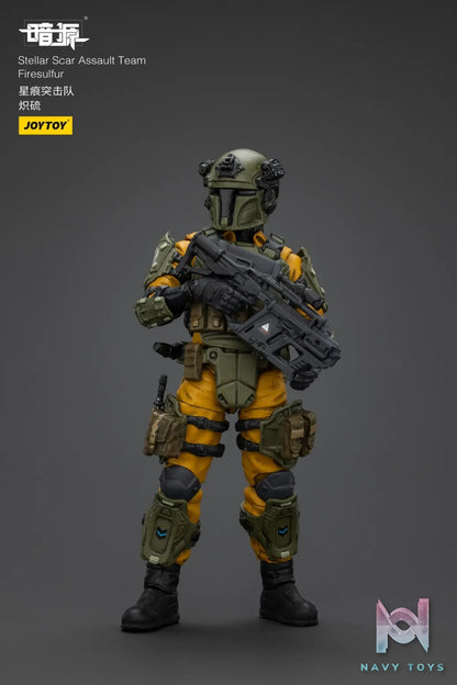 JOYTOY – Stellar Scar Assault Team Gravelgold & Darksilicon & Titanite & Firesulfur & Ghostmanganese JT01871 JT01888 JT01895 JT01901 JT01918 (Licensed)