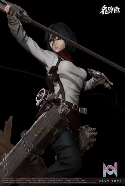 Mikasa - Attack On Titan - Typical Scene Studio resin statue Typical Scene Studio anime figure