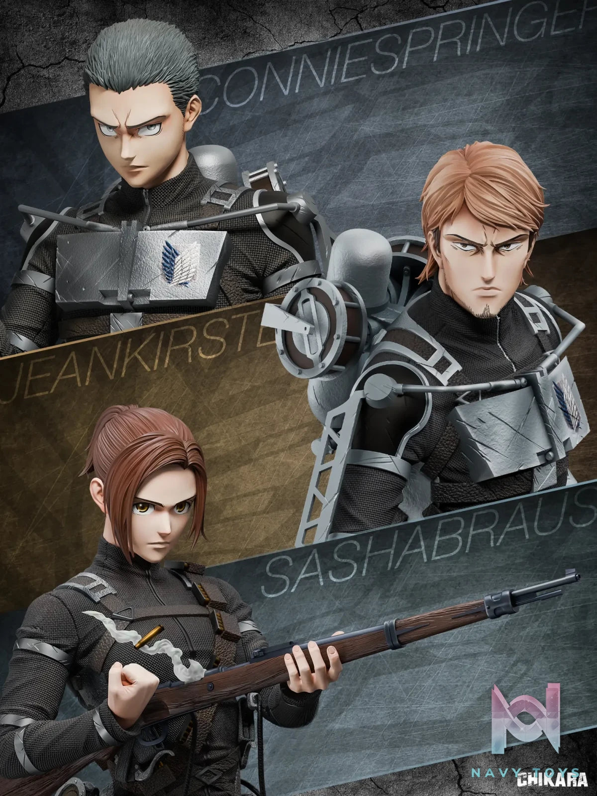 CHIKARA Studio – Sasha Braus Attack On Titan