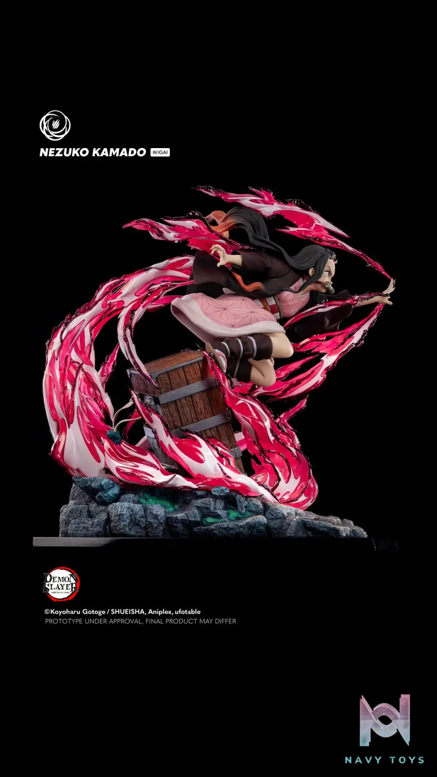 Tsume Studio - Demon Slayer: Kimetsu no Yaiba Nezuko Kamado IKIGAI (Licensed) resin statue Navy Toys anime figure