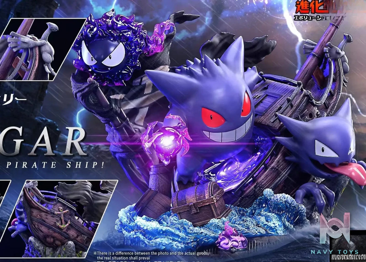 Monster Studio – Pokémon Gastly & Haunter & Gengar