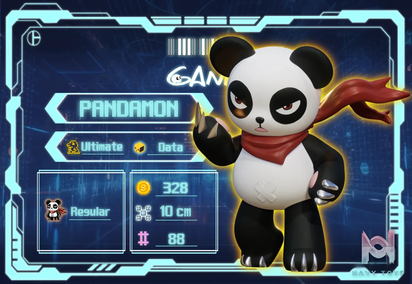 GANK Studio – Pandamon Digimon