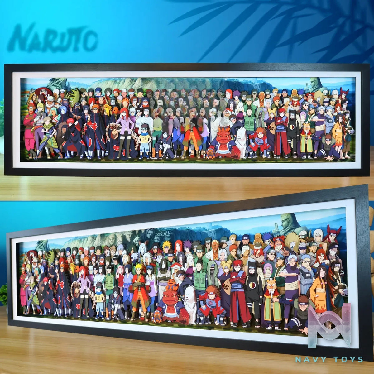 KALA HOME Studio – Naruto Multiple Characters #13 3D Decorative Painting Naruto