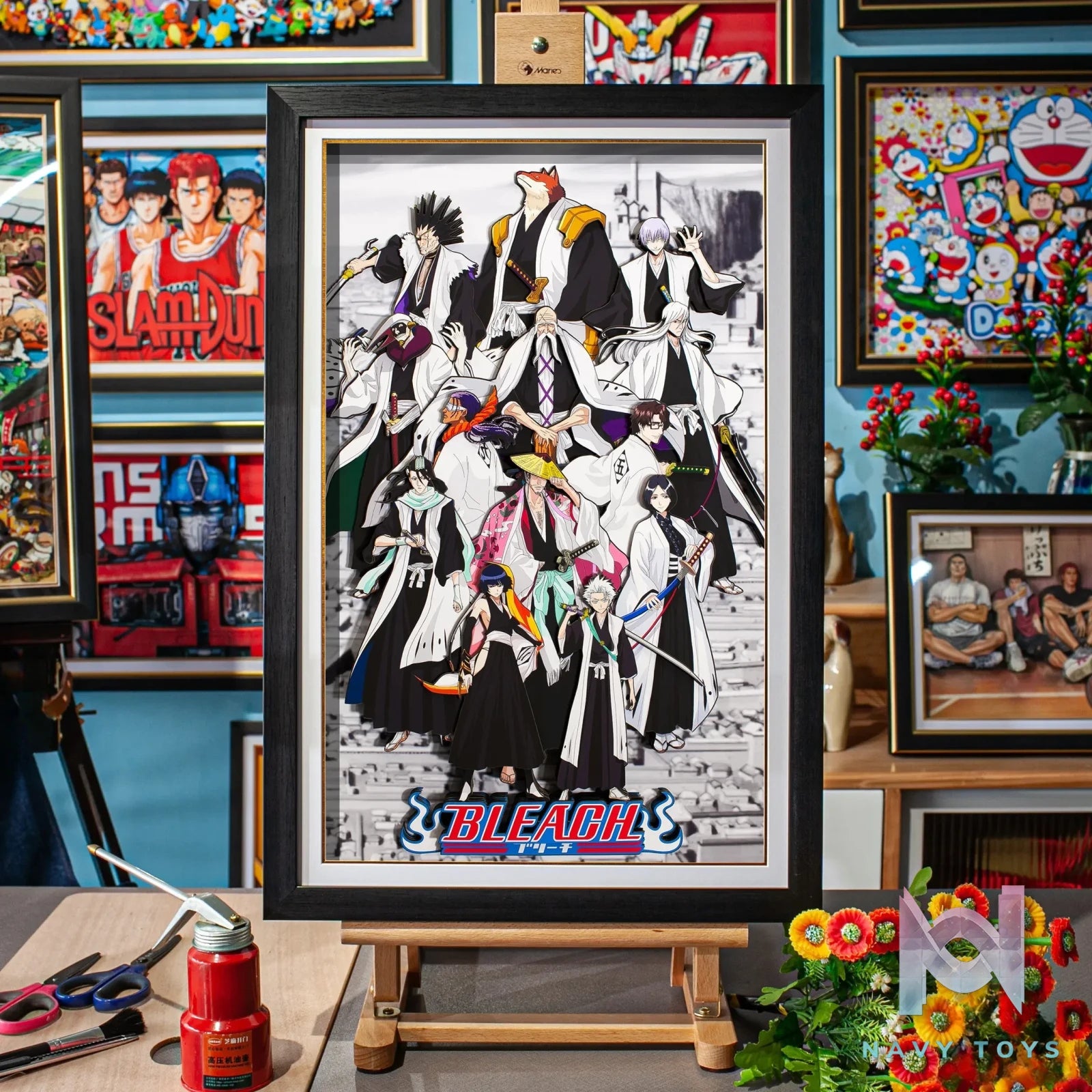 Yu Zhi Jiang Studio – Bleach Multiple Characters Series #2 3D Decorative Painting Bleach