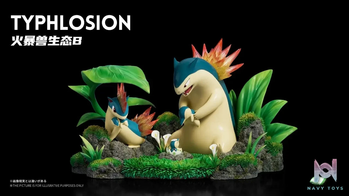 Sk Studio – Pokémon Ecological Series Typhlosion Evolution Set