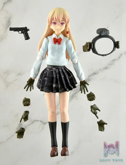 Tomytec – figma LittleArmory Armed JK: Variant D2 X E2 X F2 X figmaPLUS LittleArmory Armed JK Variant Loadout Set 4, Code: URBEX (Licensed)