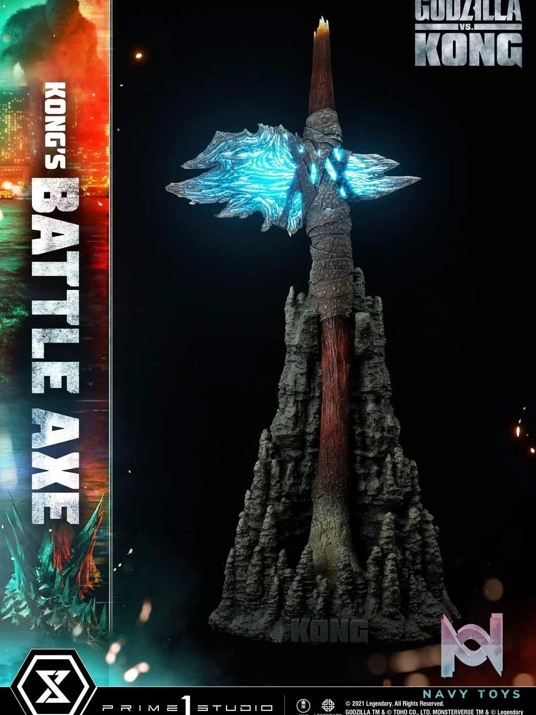 Kong's Battle Axe - Godzilla vs Kong - Prime 1 Studio (LSGVK - 03) resin statue Prime 1 Studio anime figure