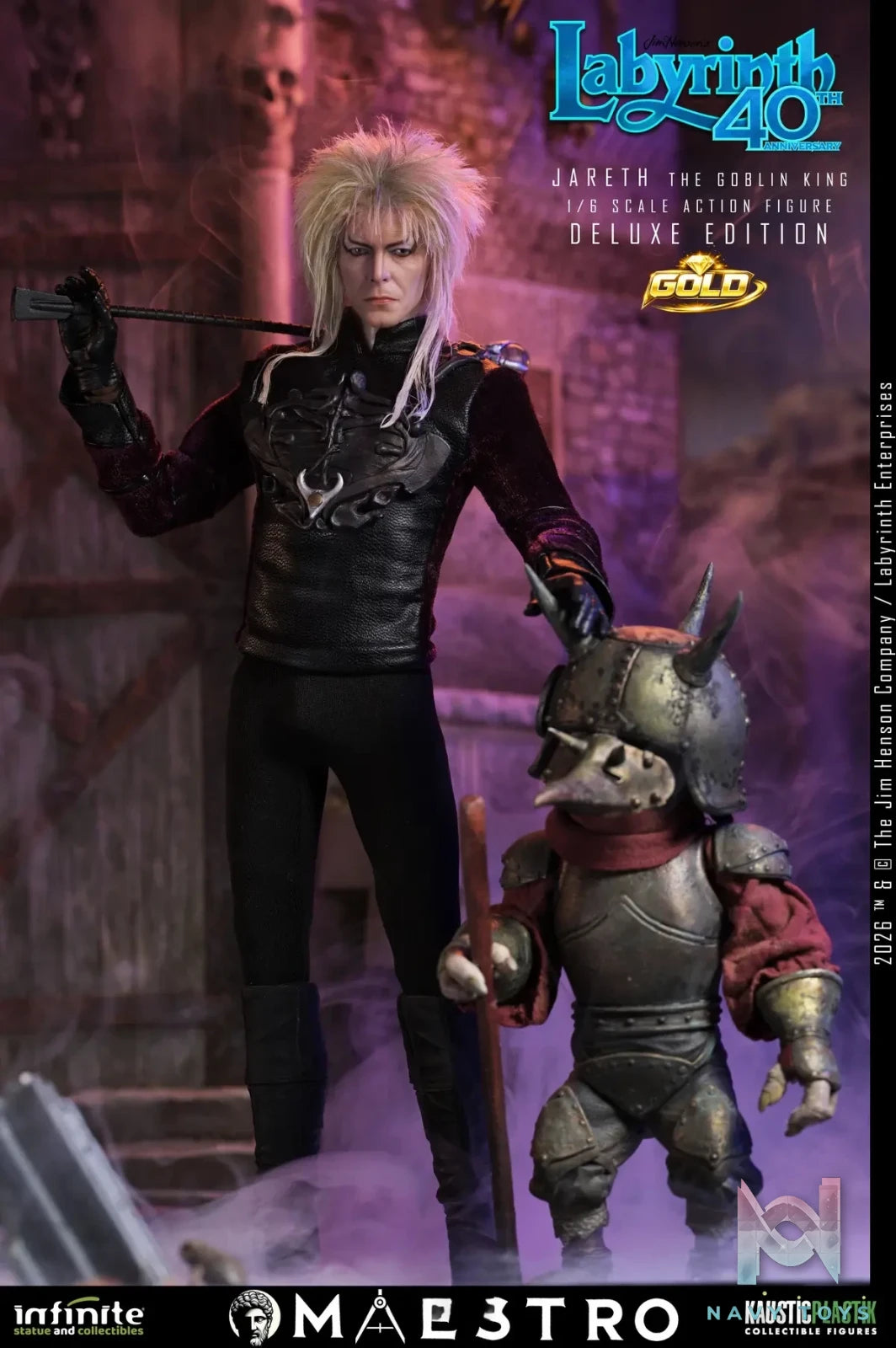 Infinite Statue – LABYRINTH JARETH THE GOBLIN KING 1/6 SCALE ACTION FIGURE (Licensed)