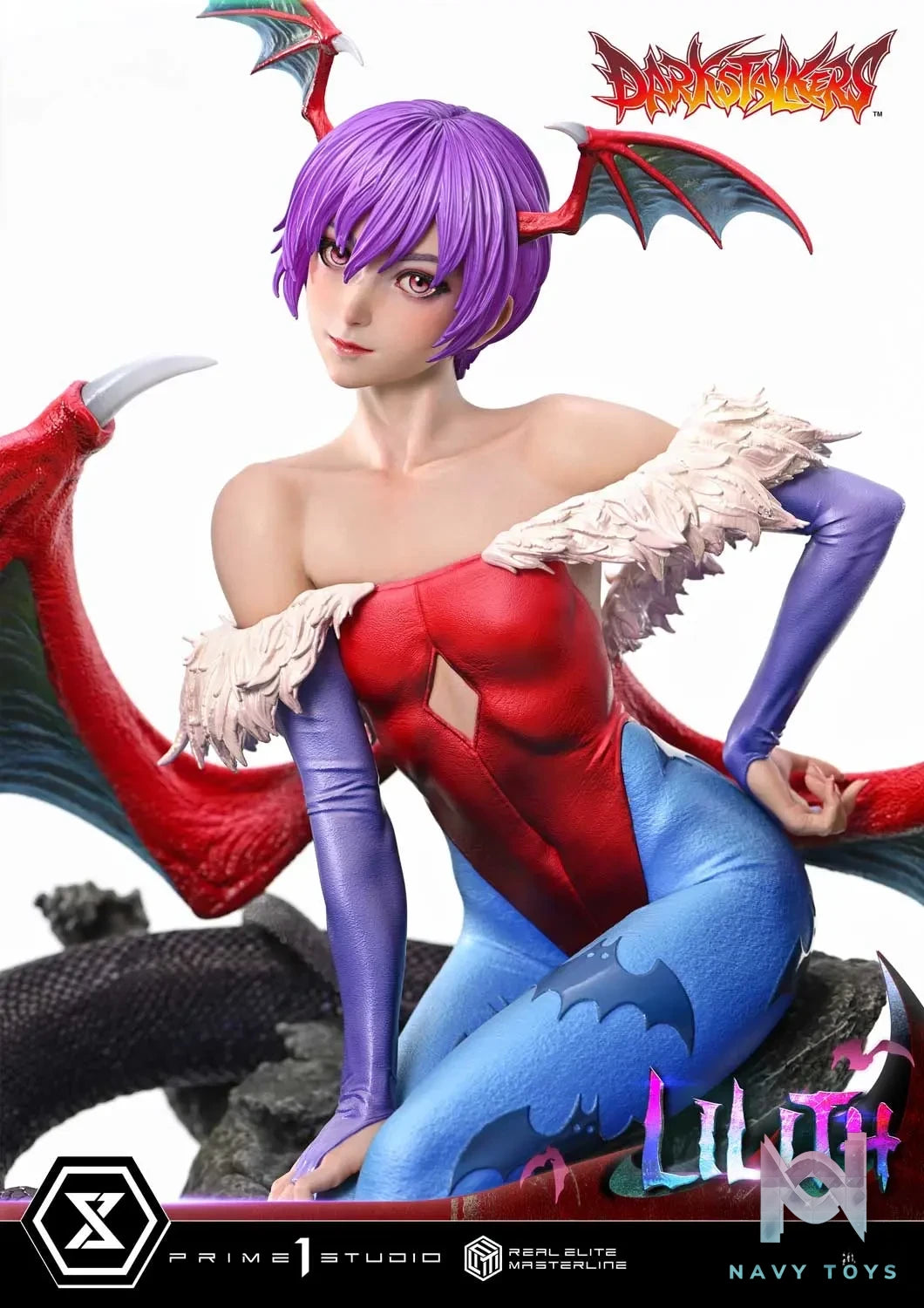 Prime 1 Studio – Real Elite Masterline Darkstalkers Lilith REMDKS-02 REMDKS-02S (Licensed)