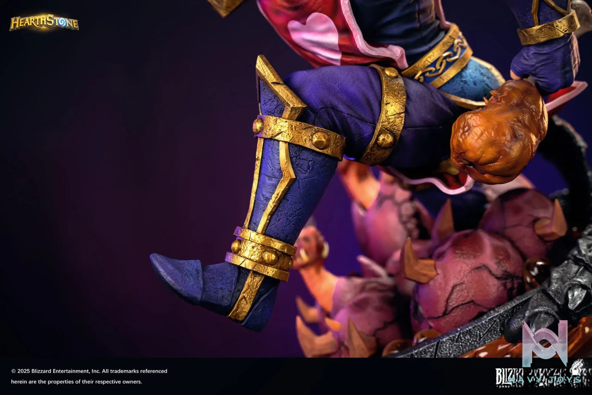 HEX Collectibles & BLIZZARD ENTERTAINMENT – Hearthstone Leeroy Jenkins Statue (Licensed)