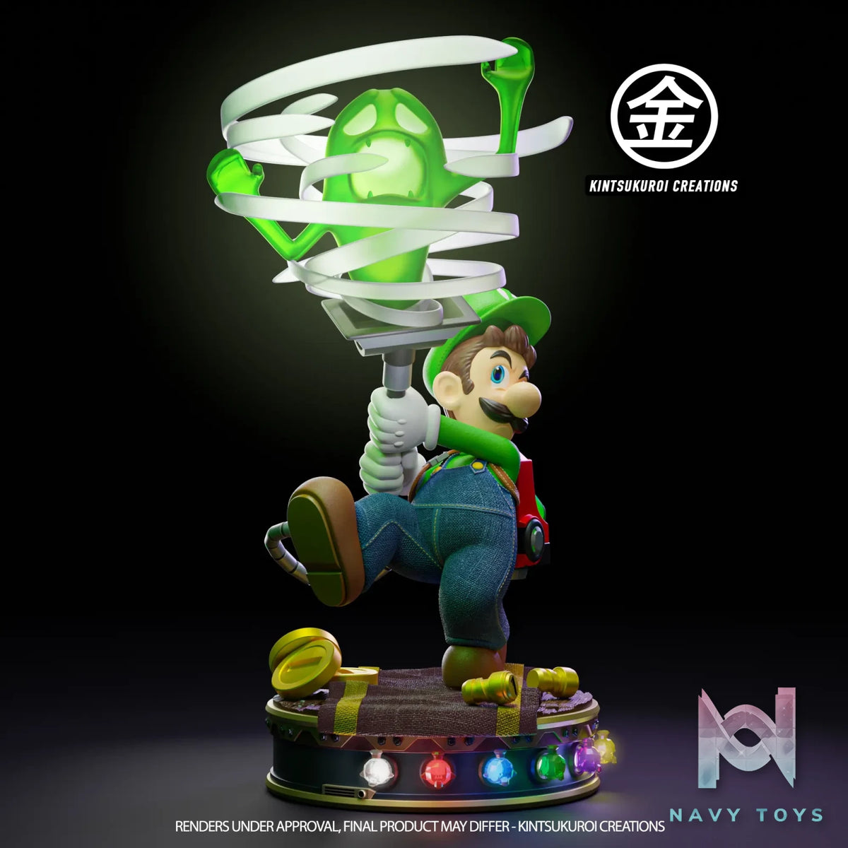 Kintsukuroi Creations Studio – Super Mario Luigi’s Mansion 3