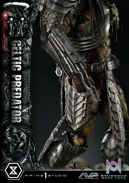 Prime 1 Studio Museum Masterline Alien vs. Predator Celtic Predator MMPR-05 MMPR-05S