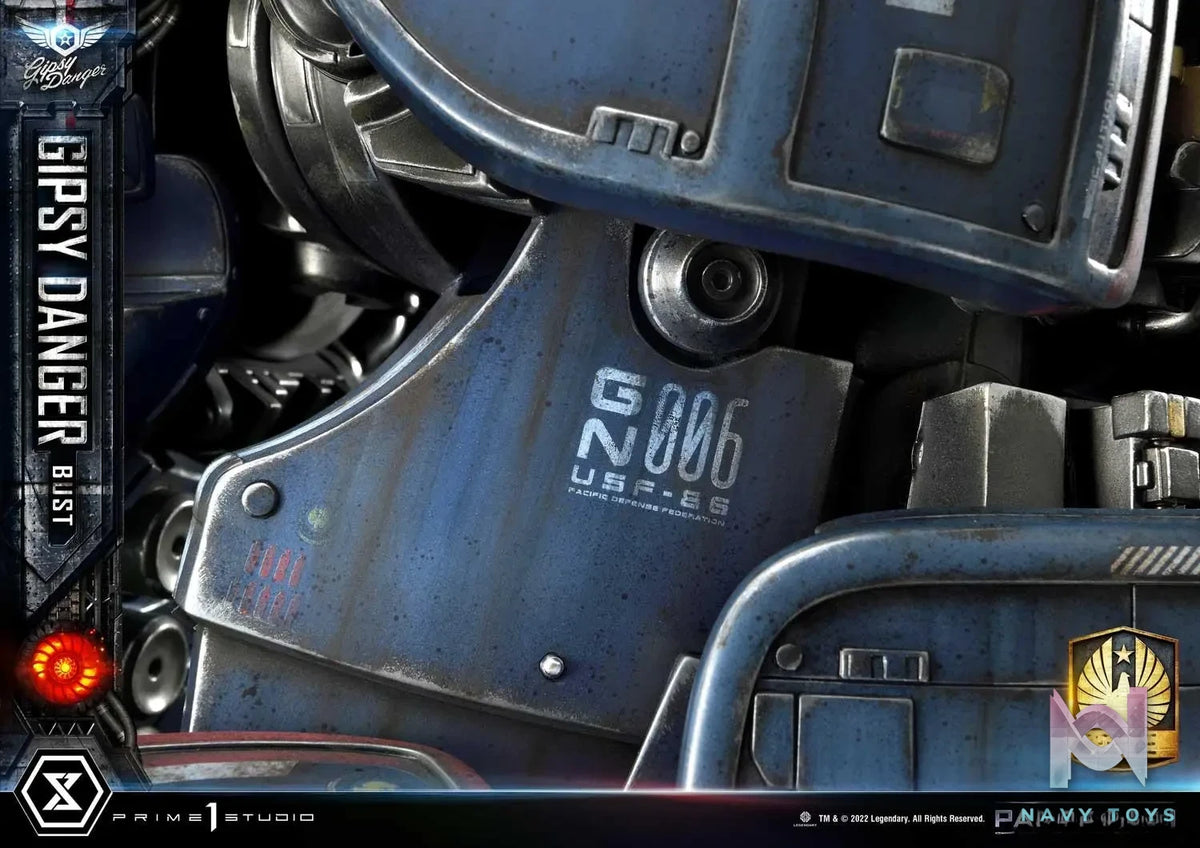Prime 1 Studio – Life Size Bust Pacific Rim Gipsy Danger LSPACRIM-01 LSPACRIM-01DX (Licensed)