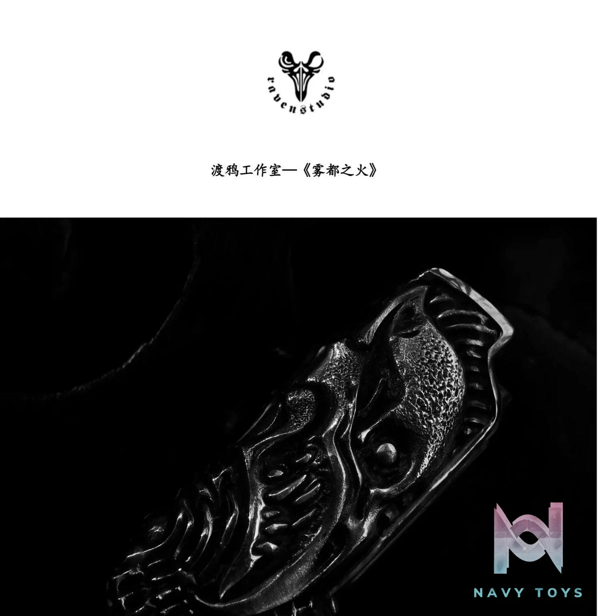 Raven Studio (silver jewelry) – Misty Fire Handmade Silver BIC J5 Lighter Case Original