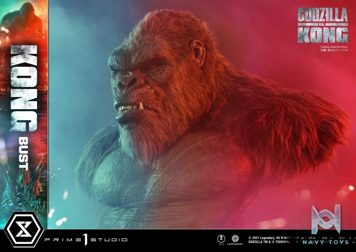Prime 1 Studio – Life Size Bust Godzilla vs Kong Kong LSGVK-02 (Licensed)
