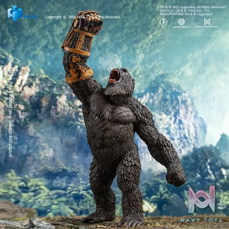 Hiya Toys – HIYA Stylist Series None Scale 8.7 Inch Godzilla x Kong The New Empire Kong B.E.A.S.T. Glove Version SSG0424 (Licensed)