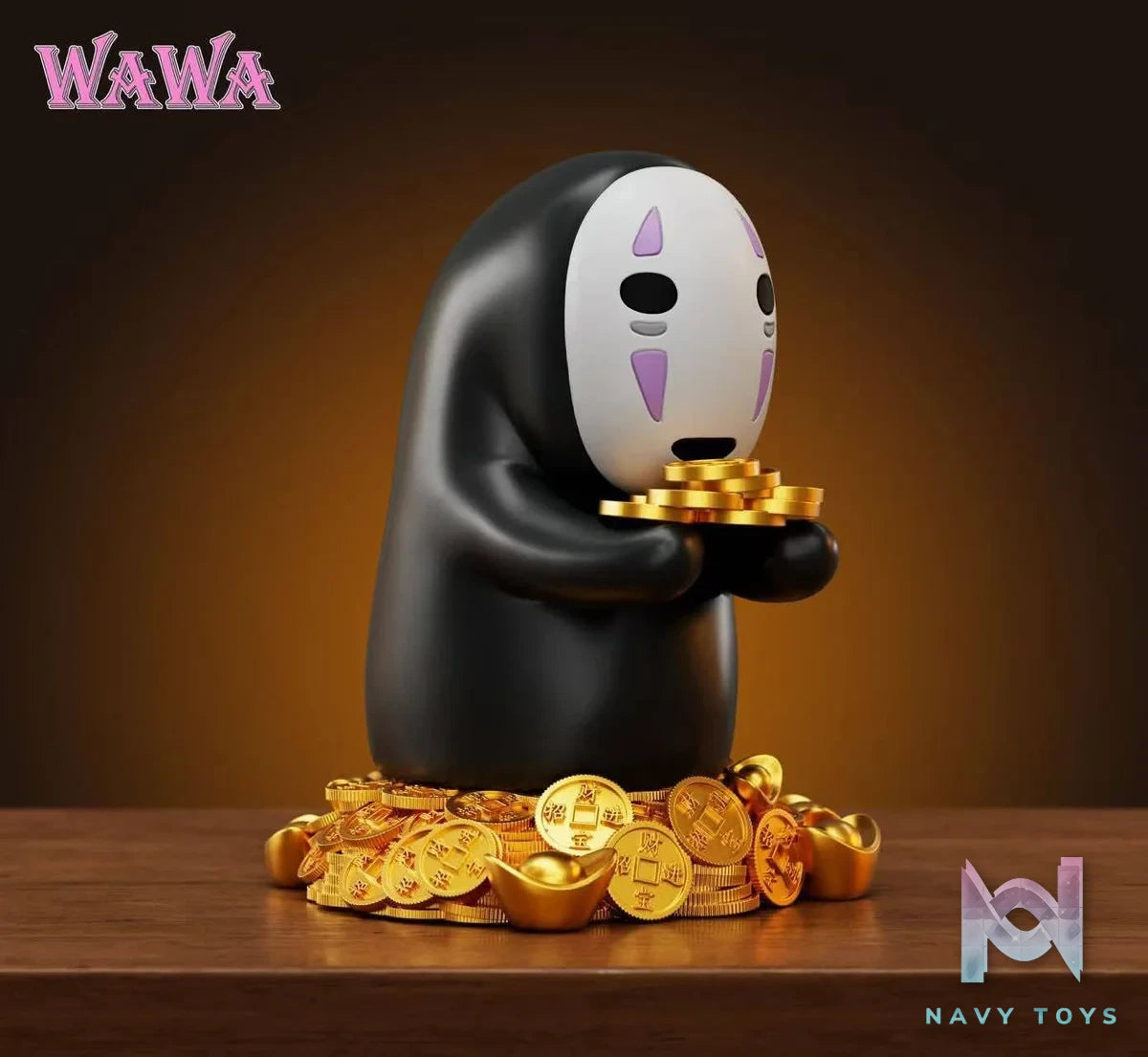 Lucky No Face resin statue WAWA Studio anime figure