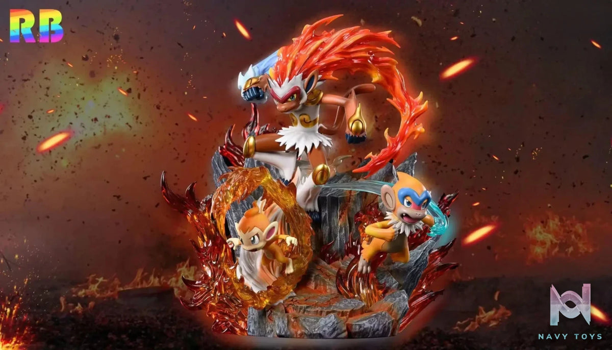 RAINBOW Studio -Pokémon Ash Ketchum Ace Pokémon #2 Infernape