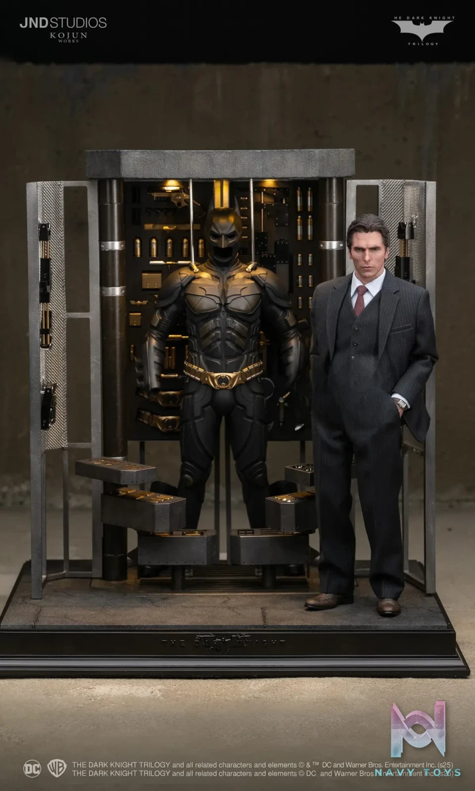 JND Studio – 1/6 Bruce Wayne of The Dark Knight Trilogy KJW002 (Licensed)