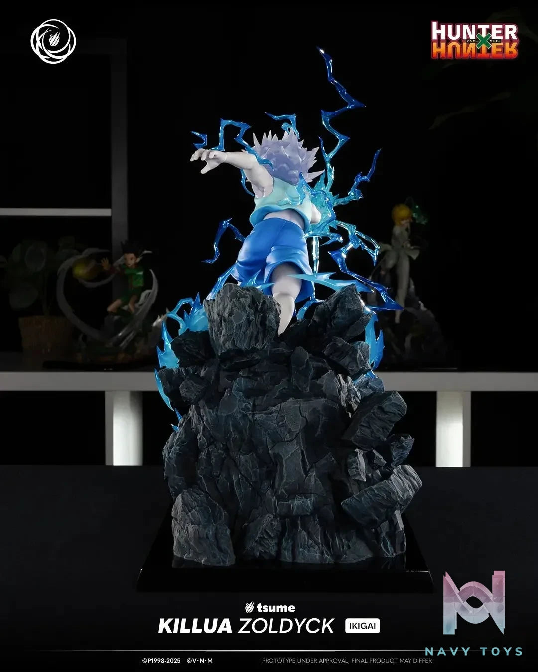 TSUME Studio - Hunter x Hunter KILLUA ZOLDYCK IKIGAI (Licensed) resin statue Navy Toys anime figure