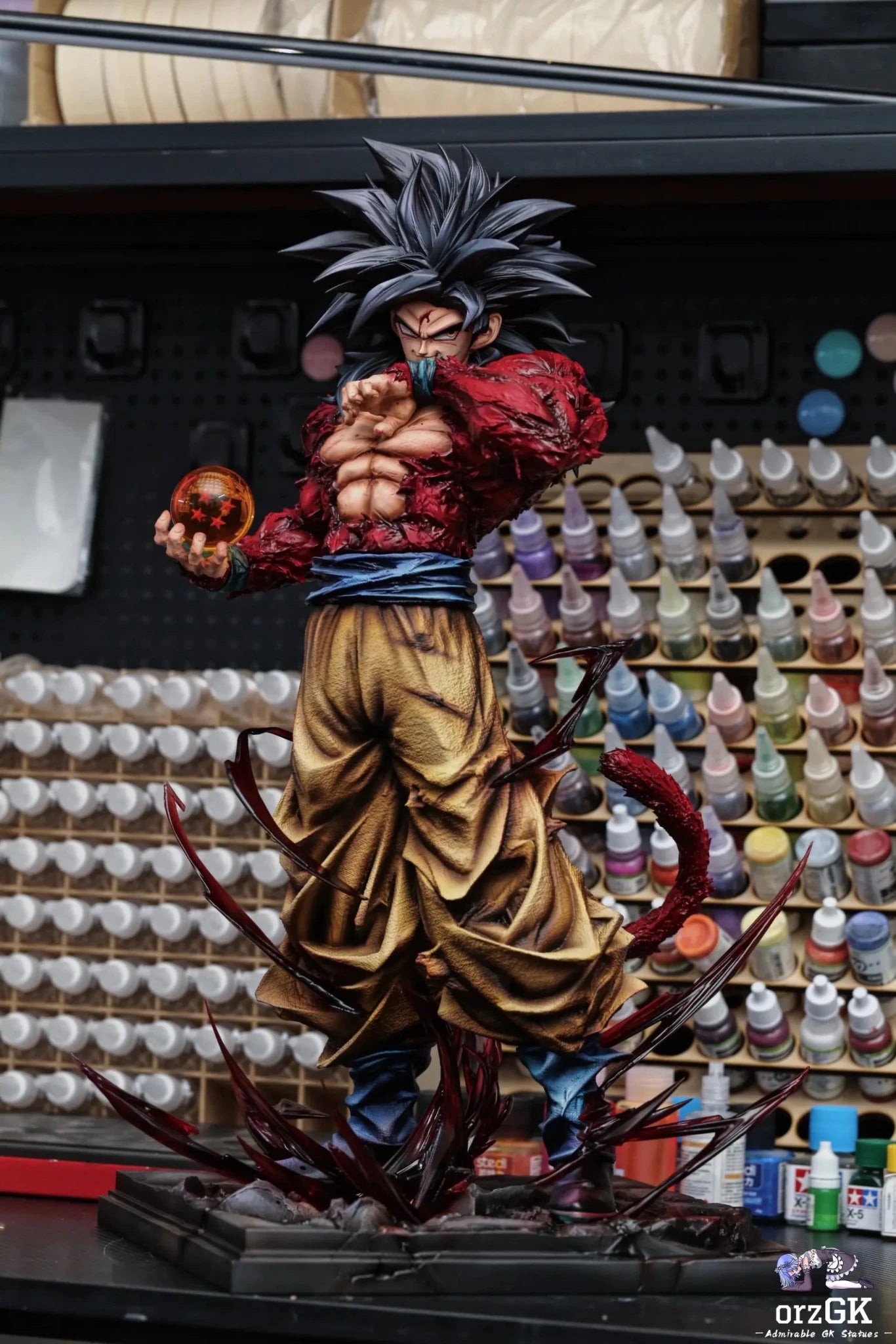 Son Goku - Dragon Ball - Kuang Feng Studio resin statue Navy Toys anime figure