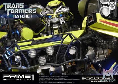 Prime 1 Studio – Museum Masterline Transformers (Film) Autobot Ratchet MMTFM-13 (Licensed)