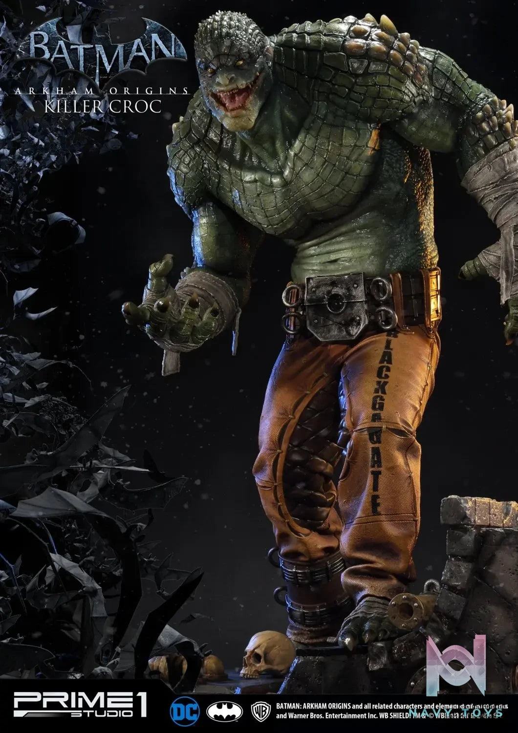 Prime 1 Studio – Museum Masterline Batman: Arkham Origins Killer Croc MMDC-19 MMDC-19EX (Licensed)