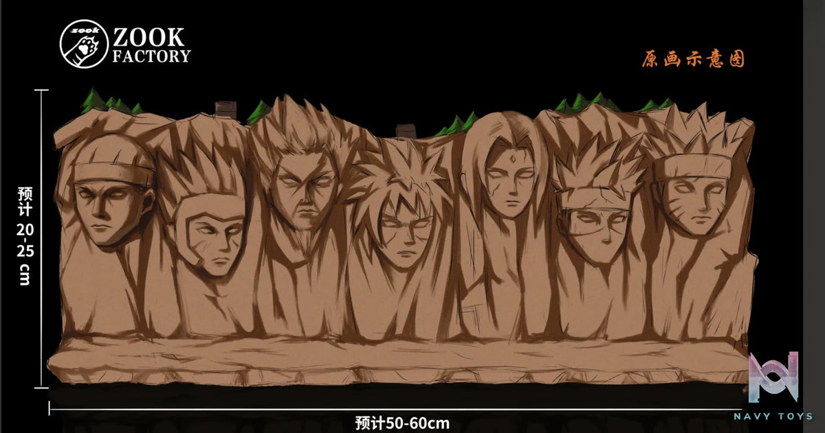 ZooK Studio – Naruto Senju Hashirama & Senju Tobirama